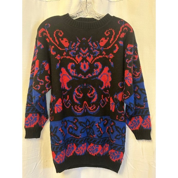 Voodoo Vixen Ginny Woodland Anni '40 Cardigan retrò Vintage Uccelli Cute Kitsch, Blu, M